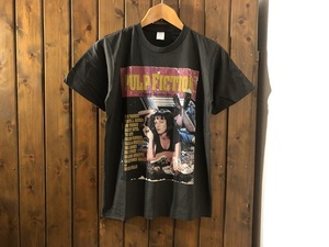 新品●パルプフィクション　ビンテージスタイル　Tシャツ●クエンティンタランティーノ/ユマサーマン/マフィア/犯罪映画