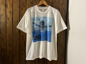 新品●ニルヴァーナ　ネヴァーマインド　ビンテージスタイル　Tシャツ［XL］●ロックバンド/カートコバーン/NEVER MIND/NIRVANA