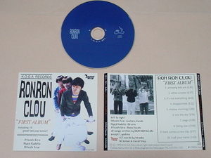 POWERPOP：RON RON CLOU / FIRST ALBUM(美品,AUTOMATICS,NORTHERN BRIGHT,新井仁,SAMANTHA'S FAVORITE,THE PLAYMATES)