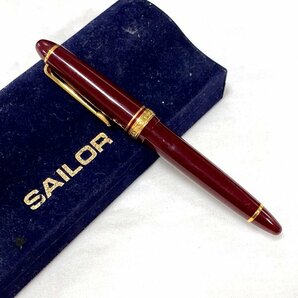 SAILOR/セーラー 万年筆 FOUNDED 1911 ペン先14K カートリッジ式 筆記具 文房具 筆記未確認 現状渡しの画像1