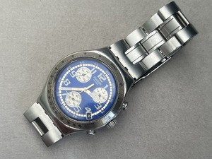 ◆Swatch SWISS スウォッチ IRONY アイロニー V8 腕時計 クロノグラフ クオーツ◆