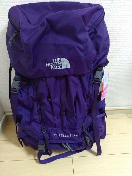 【新品未使用品】ノースフェイス　THE NORTH FACE　テルス42　パープル　送料無料