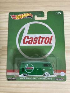 ☆未開封 セブンイレブン限定 ホットウイール【フォルクスワーゲン T1 パネルバス Castrol VOLKSWAGEN T1 PANEL BUS】☆