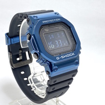 カシオ G-SHOCK フルメタル GMW-B5000G-2JF Buletooth モバイルリンク ソーラー電波 腕時計 ラバーベルト【中古】【美品】_画像3