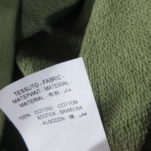 【HINNOMINATE / イタリア】日本未入荷レアブランド 37400円 ロゴ スウェットパーカー オーバーサイズ オリーブ!! （oversize hoodie） _画像8