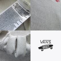 【VAULT BY VANS バンズ ボルト】レア品 刺繍 ロゴ スウェット オーバーサイズ トレーナー!!_画像8