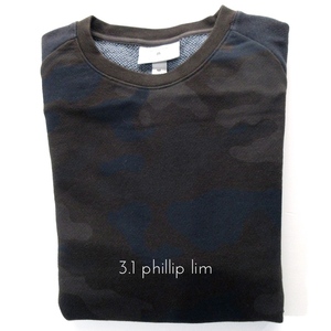 【3.1 phillip lim フィリップリム】ロンハーマン取扱ブランド◎ カモフラ スウェット トレーナー オーバーサイズ!! （20TH記念限定品）