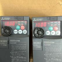 三菱電機 インバーター E700シリーズFR -E720-0、1k中古品一般的な通電まで済みです。_画像2