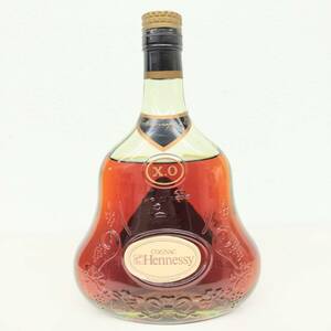 【IK-27039】1円～ Hennessy XO COGNAC ヘネシー ブランデー コニャック グリーンボトル ゴールドキャップ 古酒 700ML 40度 未開栓品