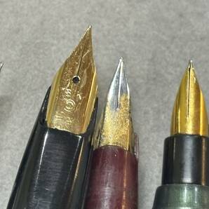 【MYT-3471】 PILOT パイロット ペン先 18K 750 18金含む おまとめ Pelikan SHEAFFER 万年筆 ボールペン 文房具 状態写真参照の画像3