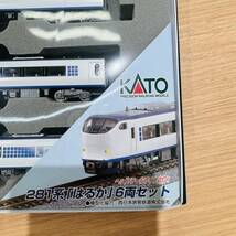 【IYN-4633】1円～ KATO カトー 10-385 281系 はるか 直流特急系電車 6両 中古品 Nゲージ ケース付 コレクション 鉄道模型 中古 保管品_画像4