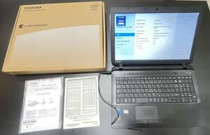 【MYT-3515】1円～ TOSHIBA 東芝 ダイナブック B25/66NB ノートパソコン PC 現状品 動作未確認 ジャンク 