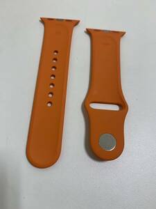 【SPM-3906】HERMES エルメス Apple Watch アップルウォッチ ラバーベルト S/M