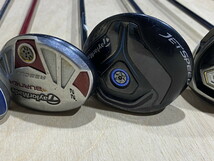 【９－５０】ゴルフクラブ Taylor Made/XXIO/Callaway 等 kissmark キスマーク GOLF ゴルフバック メンズ 中古品 長期保管品 現状品_画像4