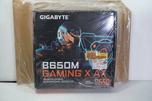 ●GIGABYTE GIGABYTE B650M GAMING X AX (B650 AM5 MicroATX) ドスパラ限定モデル【未開封・新品】