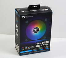 Thermaltake Pure 14 ARGB Sync -3Pack PCケースファン 14cm【新品未使用】_画像1