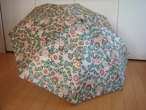 ☆新品☆アナスイ/可愛い折りたたみ傘雨傘/花葉柄