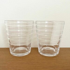  iittala Aino Aalto イッタラ アイノ・アアルト タンブラー クリア 2個セット