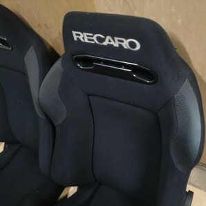 RECARO SR-3 セミバケットシート2脚 左右セット レカロ バックロゴ有り の画像6