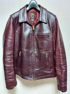 Schott 6103US TRUCKER JACKET Horween Chromexcel Leather ショット トラッカージャケット ホーウィン クロムエクセルレザー 38 中古美品