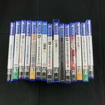 gx546 送料無料！PS4 ソフト 15点セット 北斗が如く ウイイレ FIFA17 パワプロ2020 バトルフィールド1 デッドバイデイライト 等_画像1