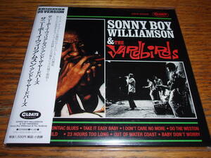 【新品 紙ジャケ】 サニー・ボーイ・ウィリアムソン＆ザ・ヤードバーズ/Sonny Boy Williamson & The Yardbirds