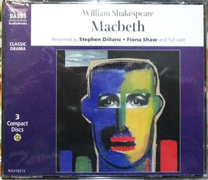 ★極稀3CD★Mcbeth William Shakespeare Stephean Dillane Shaw Cambridge マクベス シェイクスピア ケンブリッジ