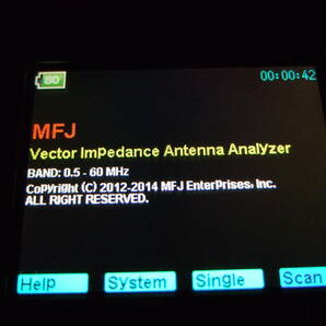 MFJ-223 ポケットサイズVNAアンテナアナライザーの画像8