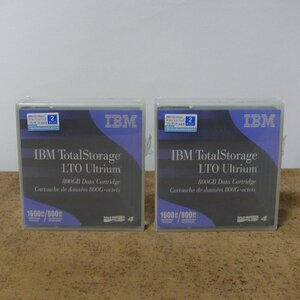 L562☆IBM Total Storage LTO Ultrium 800GB Data Cartridge ☆データカートリッジ☆新品2本