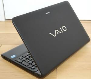 ★美品★240GB SSD/Core i5 CPU/8GBメモリ/Windows 11 Pro搭載★ソニーVAIO Eシリーズ SVE1511AGJB ブラック★