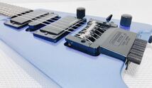 【使用頻度低 美品】Steinberger スタインバーガー Spirit GT-Pro Deluxe Frost Blue アーム付属_画像4