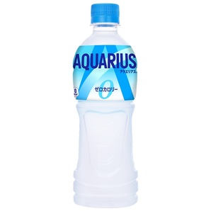 アクエリアスゼロ 500ml 24本 (24本×1ケース) PET ペットボトル スポーツドリンク イオン飲料 Aquarius zero【送料無料】の画像1