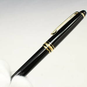 1円～美品【モンブラン/MONTBLANC本物】ボールペン/マイスターシュテュック/ツイスト式/ブラック×ゴールド/インク黒【V165④Mの画像3