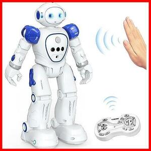 ロボットプラザ () 人型ロボットおもちゃ 歩く 英語おっしゃべり 子供 おもちゃ 男の子 誕生日プレゼント 知育玩具 充電式