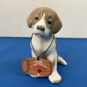 ROYAL COPENHAGEN ロイヤルコペンハーゲン フィギュリン セントバーナード 犬 陶器 置物 