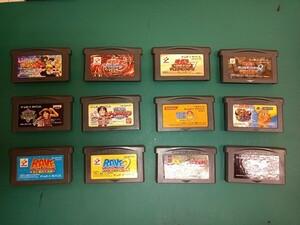 GBA　遊戯王・RAVEなどソフトのみ12本セット