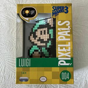 PIXEL PALS スーパーマリオブラザーズ3 ルイージ フィギュア LED