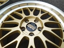 美品 現行品 鍛造 BBS LM GL-SLD ゴールド 18インチ 8.5J+38 LM114 PCD114.3 5穴 4本_画像8