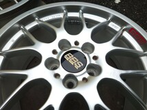 クラウン BBS RX DS ダイヤモンドシルバー 18インチ 8J+40 RX239 PCD114.3 5穴 4本_画像8