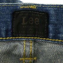 Lee リー × ナノユニバース別注★ 96052 USED加工 テーパード アンクル デニム パンツ ジーンズ Sz.29　メンズ 日本製　C4B01159_3#R_画像8