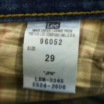 Lee リー × ナノユニバース別注★ 96052 USED加工 テーパード アンクル デニム パンツ ジーンズ Sz.29　メンズ 日本製　C4B01159_3#R_画像9