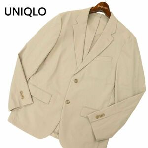 22SS★ UNIQLO ユニクロ 通年 感動ジャケット 2WAY ストレッチ コットンライク 2B テーラード ジャケット Sz.M　メンズ　C4T02029_3#O