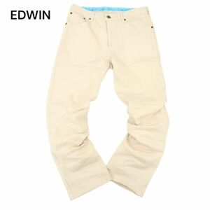 EDWIN エドウィン ER003 ジャージーズ★ 麻 リネン混 ストレッチ デニム パンツ ジーンズ Sz.S　メンズ 日本製　C4B01415_3#R