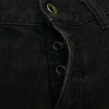 5351 POUR LES HOMMES 5351プールオム 通年 加工★ ストレッチ スキニー デニム パンツ ジーンズ Sz.1　メンズ 日本製 黒　C4B01391_3#R_画像4