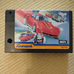 ロードファイター Konami MSX カートリッジ 動作確認無