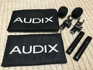 AUDIX F9 コンデンサーマイク2本セット 状態良好です♪