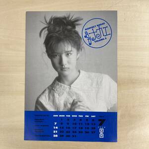 中江有里 月刊ナカエ VOLUME.2（1991年7月）貴重非売品 パンフレット　B5サイズ