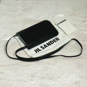 JIL SANDER　ジルサンダー　レザーショルダーバッグ/スマホショルダー