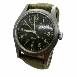 HAMILTON khaki ハミルトン カーキ 9415A 腕時計 手巻き式 稼働品