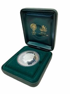 オーストラリア 2000年 エリザベス2世 シドニーオリンピック記念 5ドル 銀貨 保存ケース付
